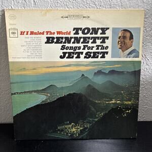 Tony Bennett If I Ruled the World Songs for the Jet Set Vinyl LP Columbia CS9143